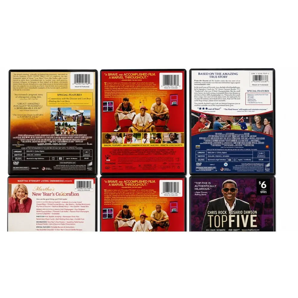 DVD BRAND NEW in Original Case (Pack of 2)